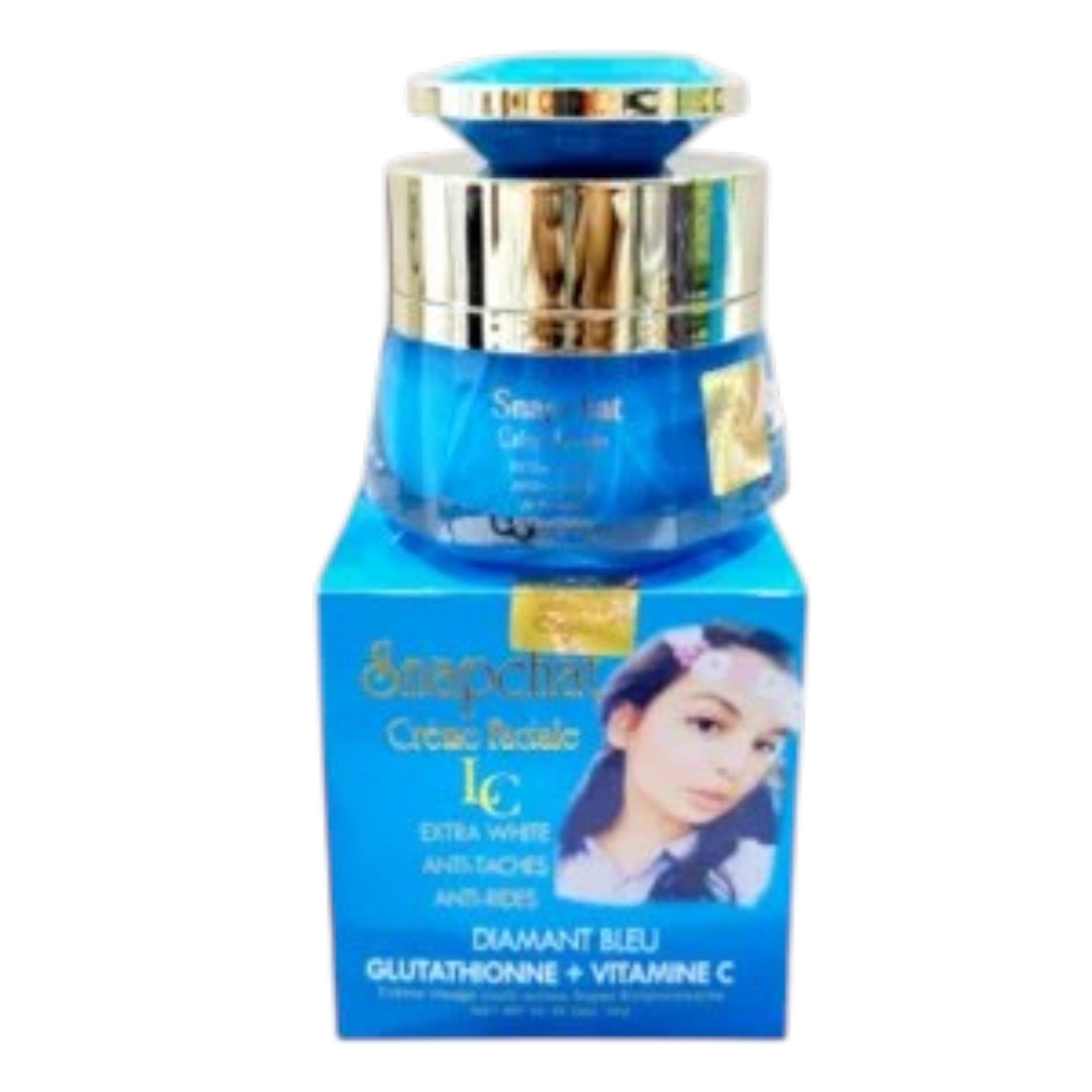 Snapchat Face Cream LC Diamant Bleu Glutathionne + Vitamine C
