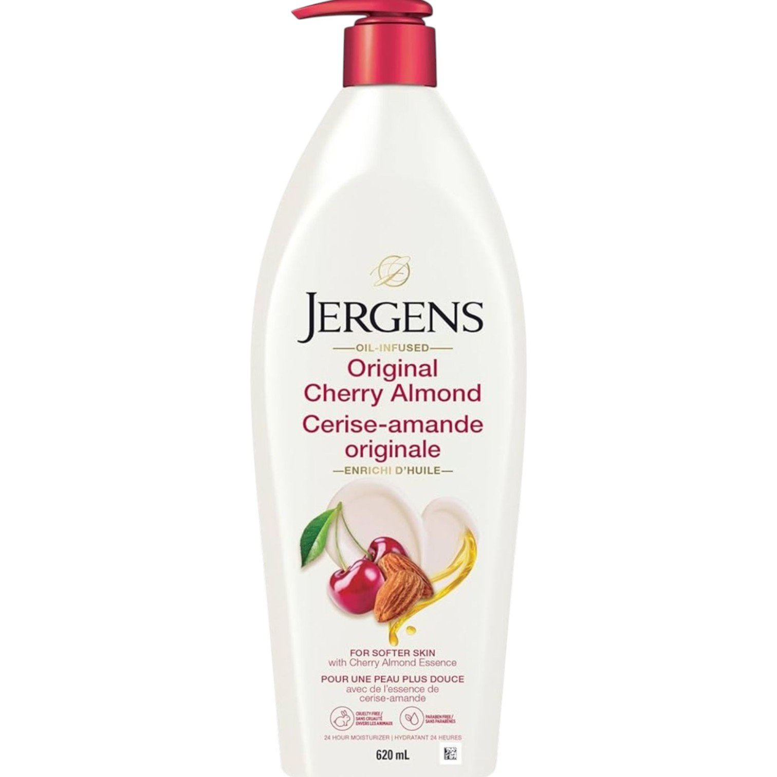 Jergens Original Scent Cherry Almond Moisturizer 620ml