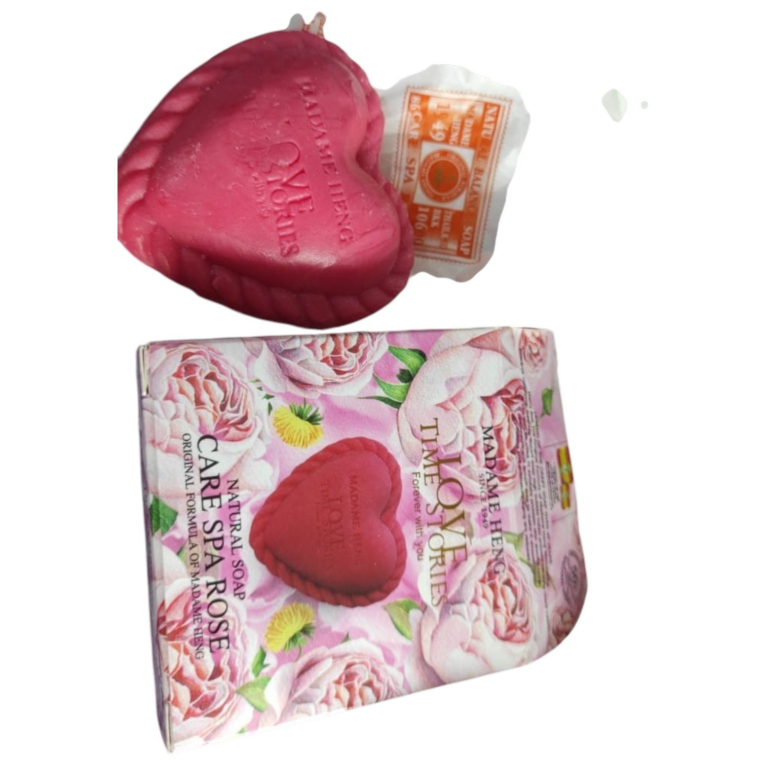 Madame Heng Care Spa Rose Natural Soap Bar