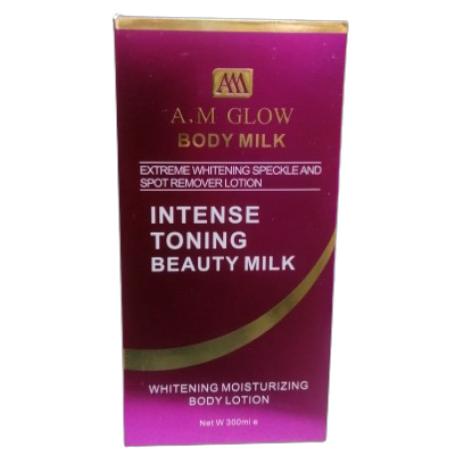 A.M Glow Body Milk Intense Toning Beauty Milk 300ml