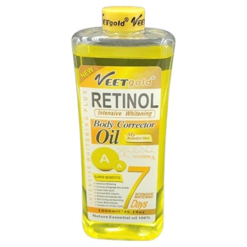 Veet Gold Retinol Body Corrector Oil 1000ml