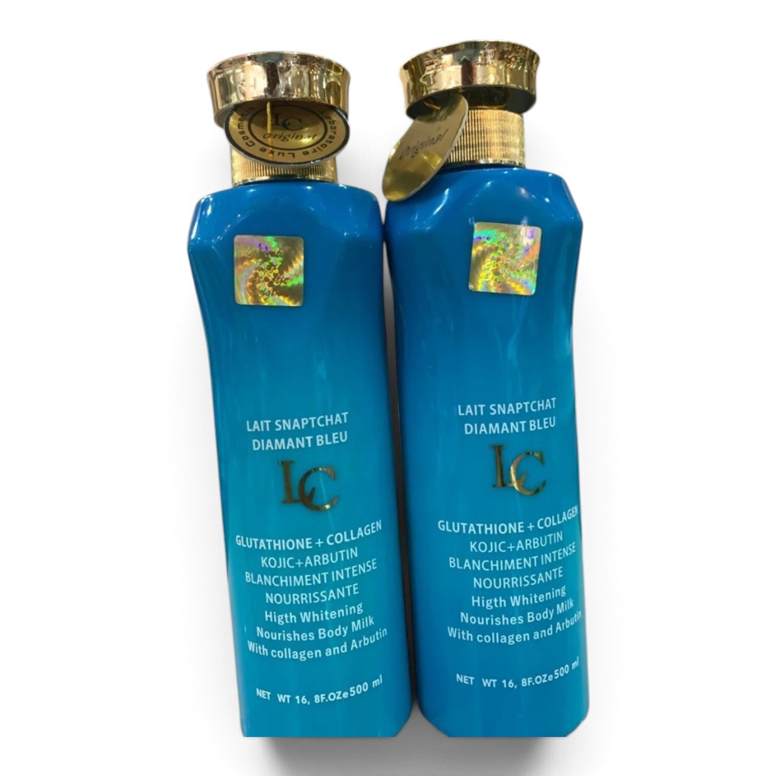 Lait Snapchat Diamant Bleu Body Milk 500ml