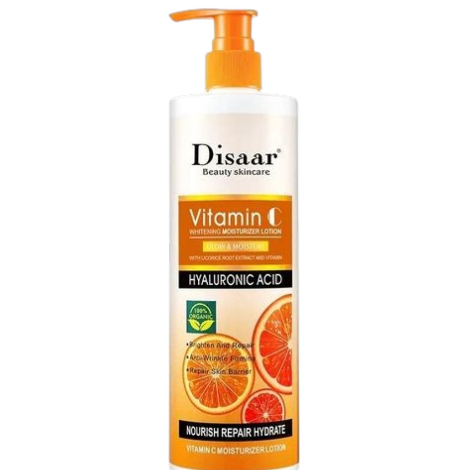 Disaar Vitamin C Hyaluronic Acid Glow & Moisture Whitening Body Lotion