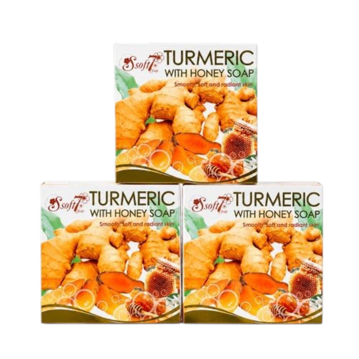 Soft 7 Turmeric with Honey Soap