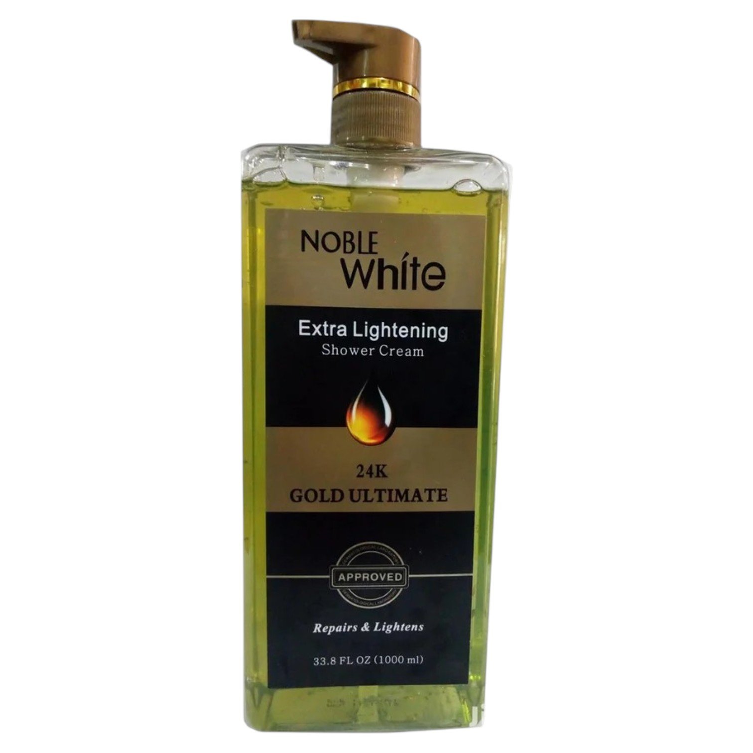 Noble White Extra Lightening Shower Cream (24K Gold Ultimate)