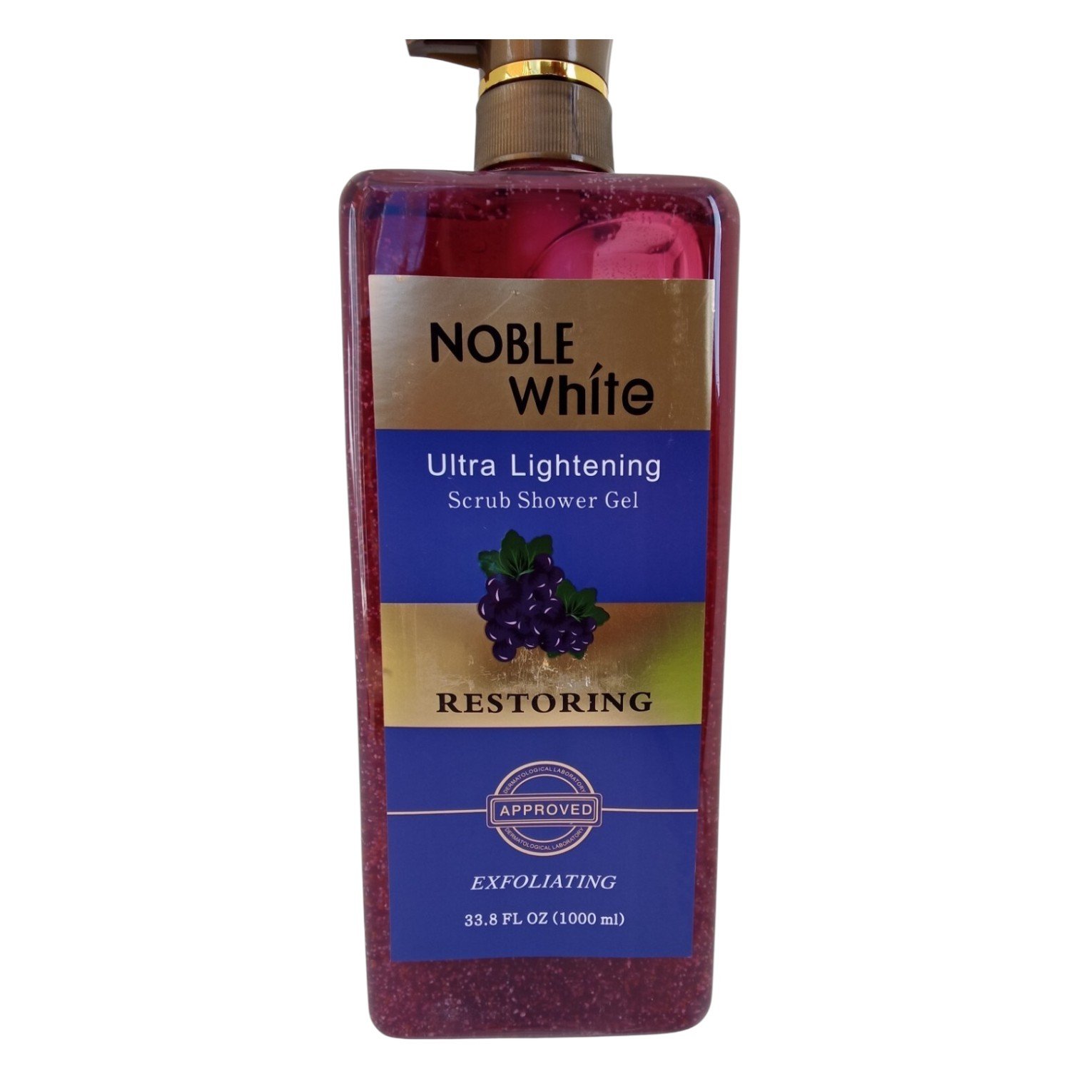 Noble White Ultra Lightening Scrub Shower Gel (Restoring)