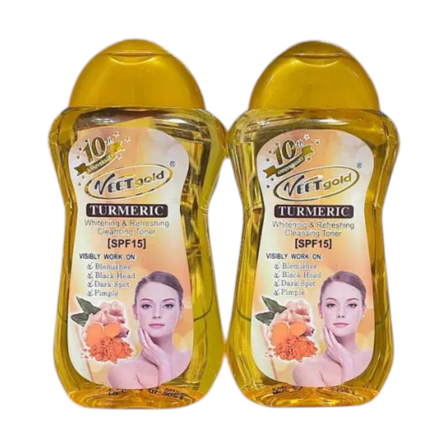 Veet Gold Turmeric Toner SPF15