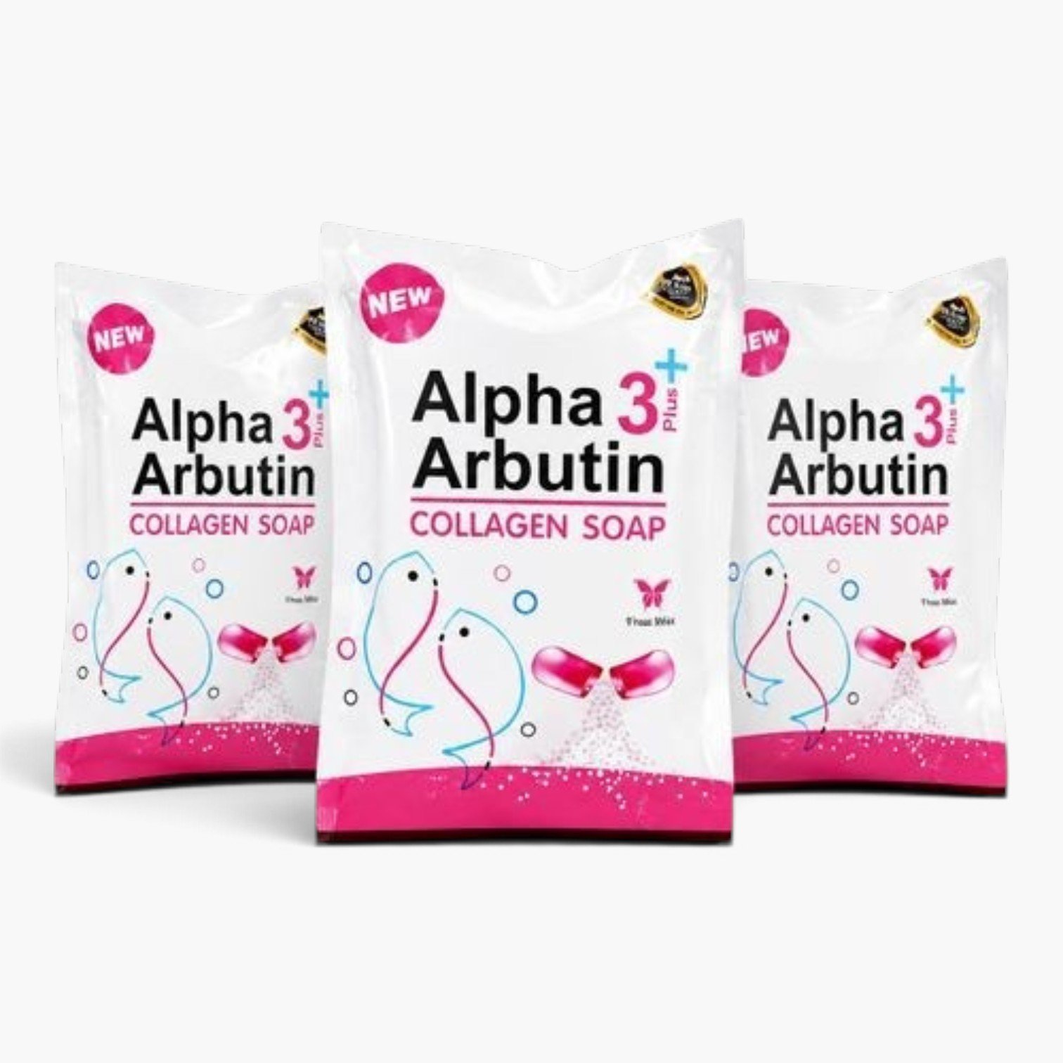 Precious Skin Thailand Alpha 3 Plus Arbutin Collagen Soap