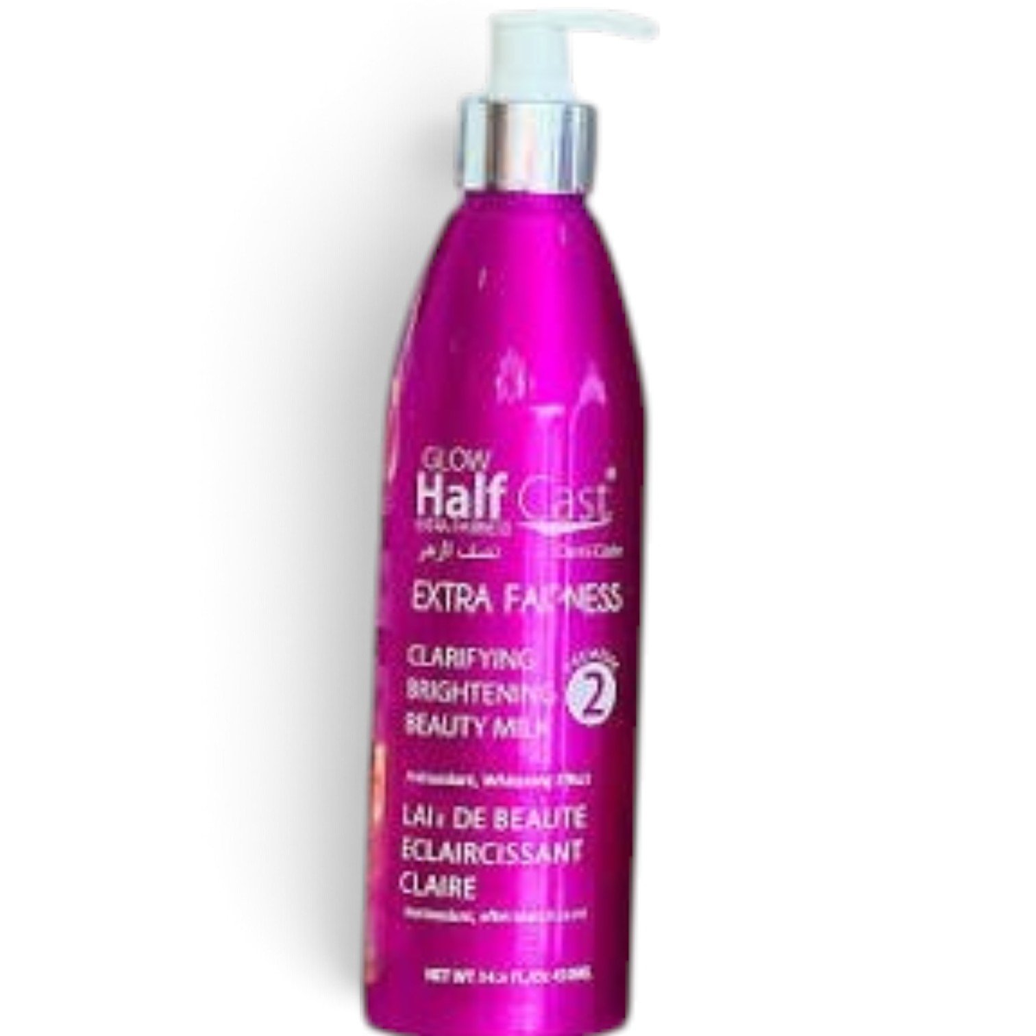 Glow Half Cast Extra Fairness Clarifying Brightening Beauty Milk