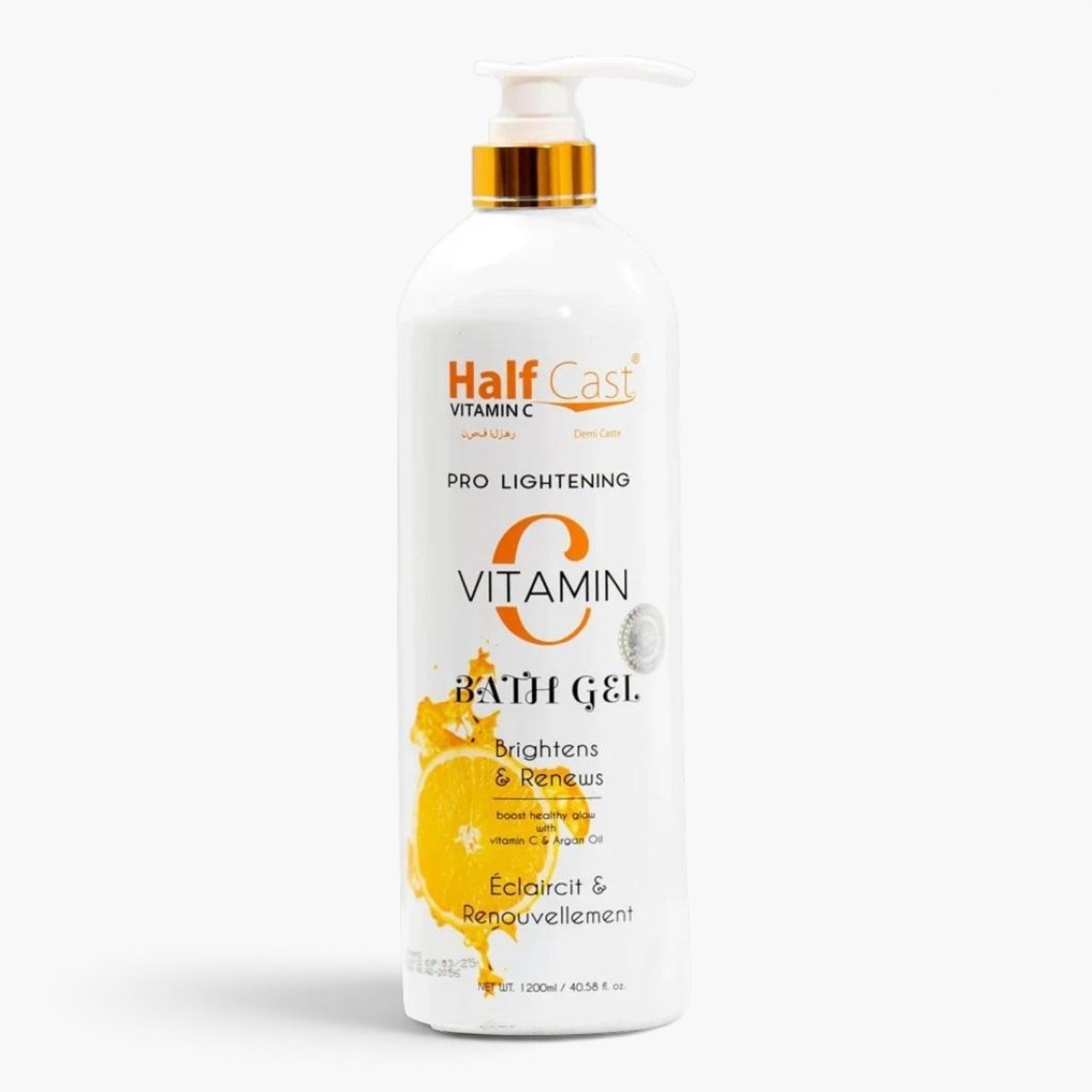 Half Cast Vitamin C Pro Lightening Bath Gel