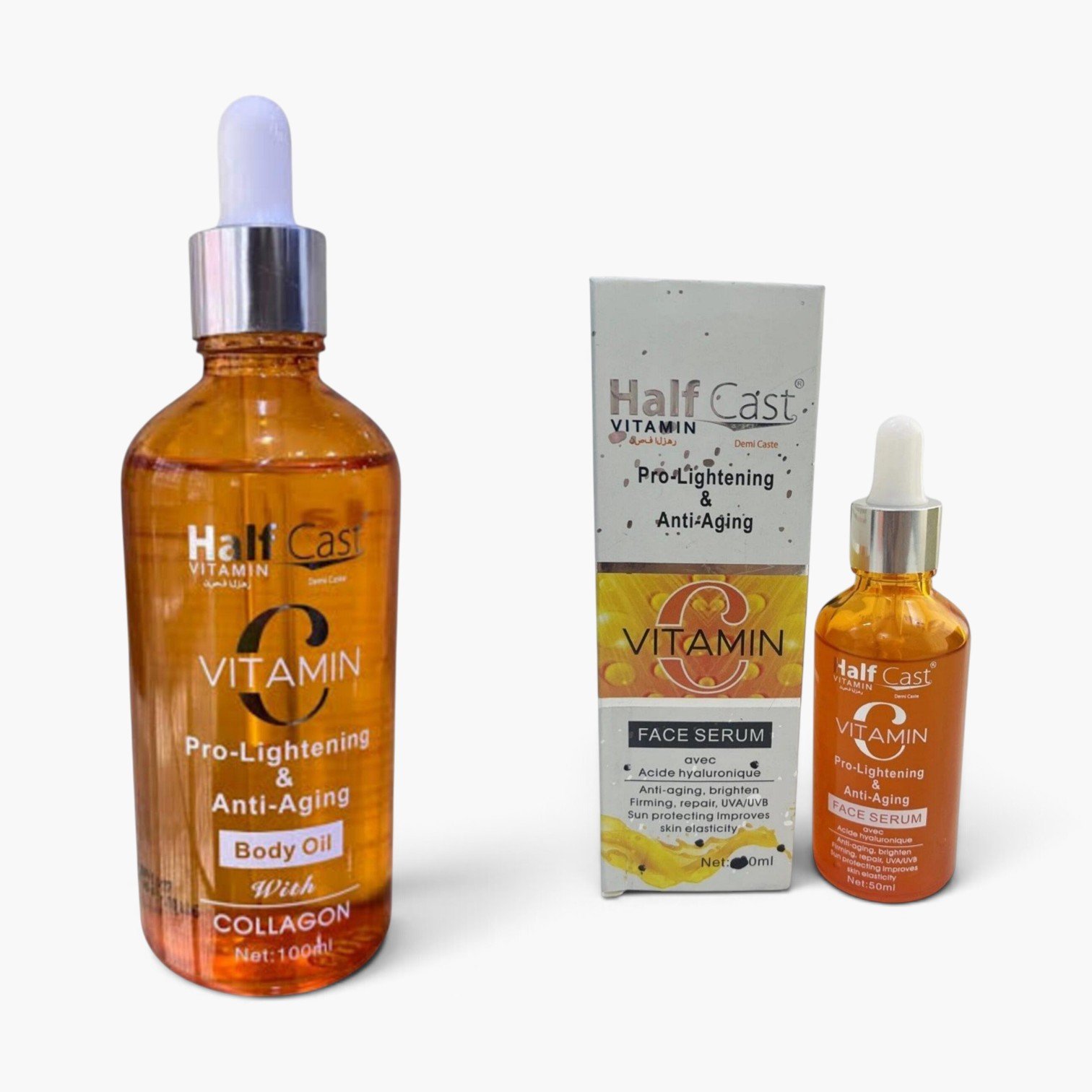 Half Cast Vitamin C Pro-Lightening & Anti-Aging Body Oil
