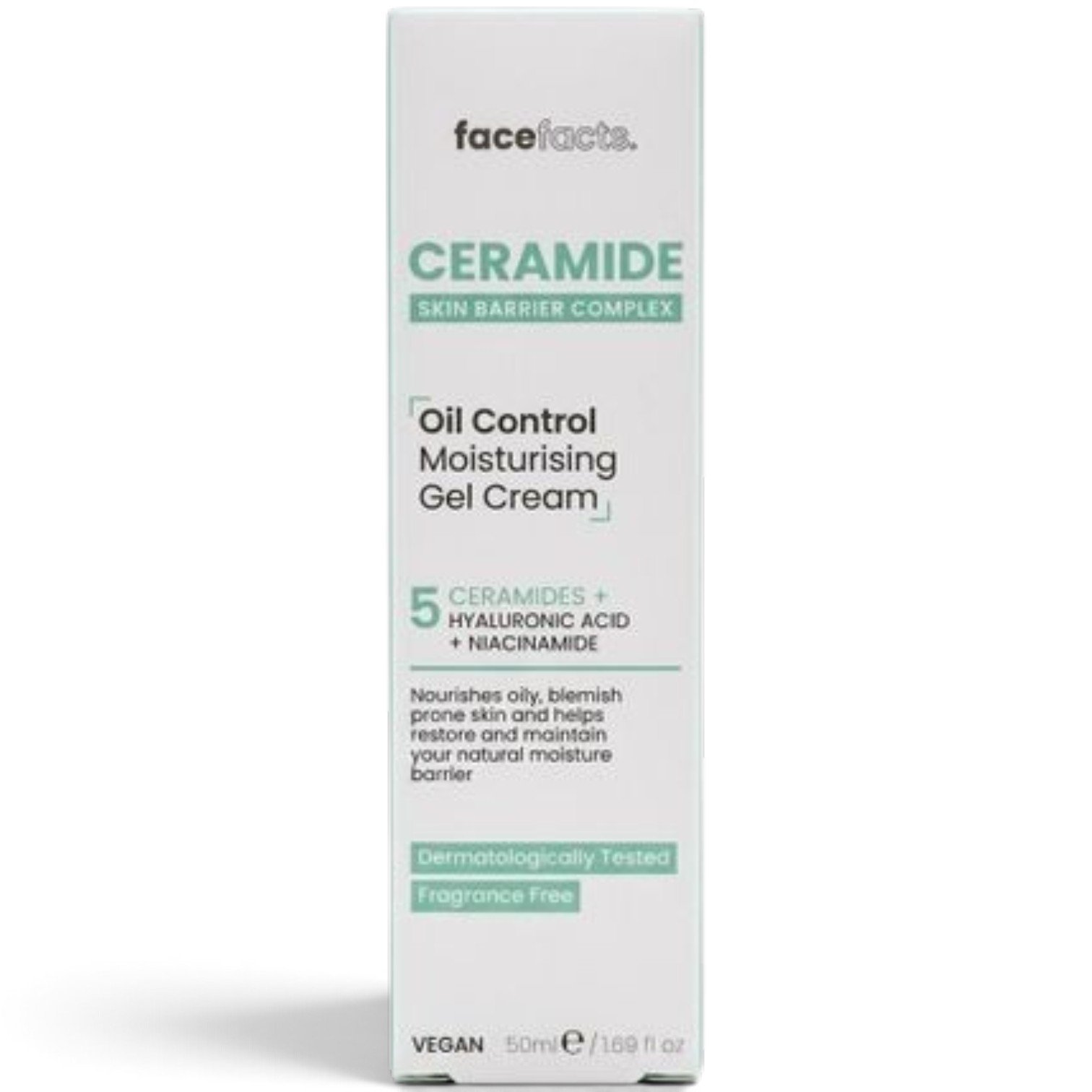 Facefacts Ceramide Oil Control Moisturising Gel Cream