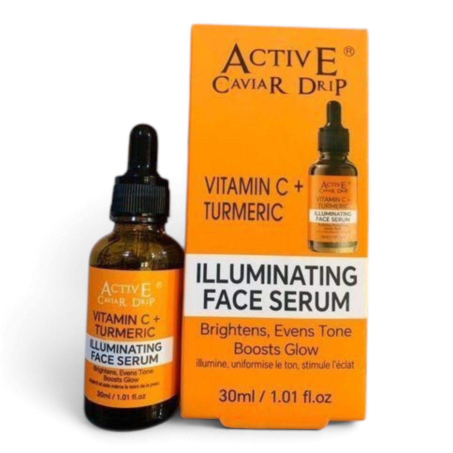 Active Caviar Drip Vitamin C + Turmeric Illuminating Face Serum