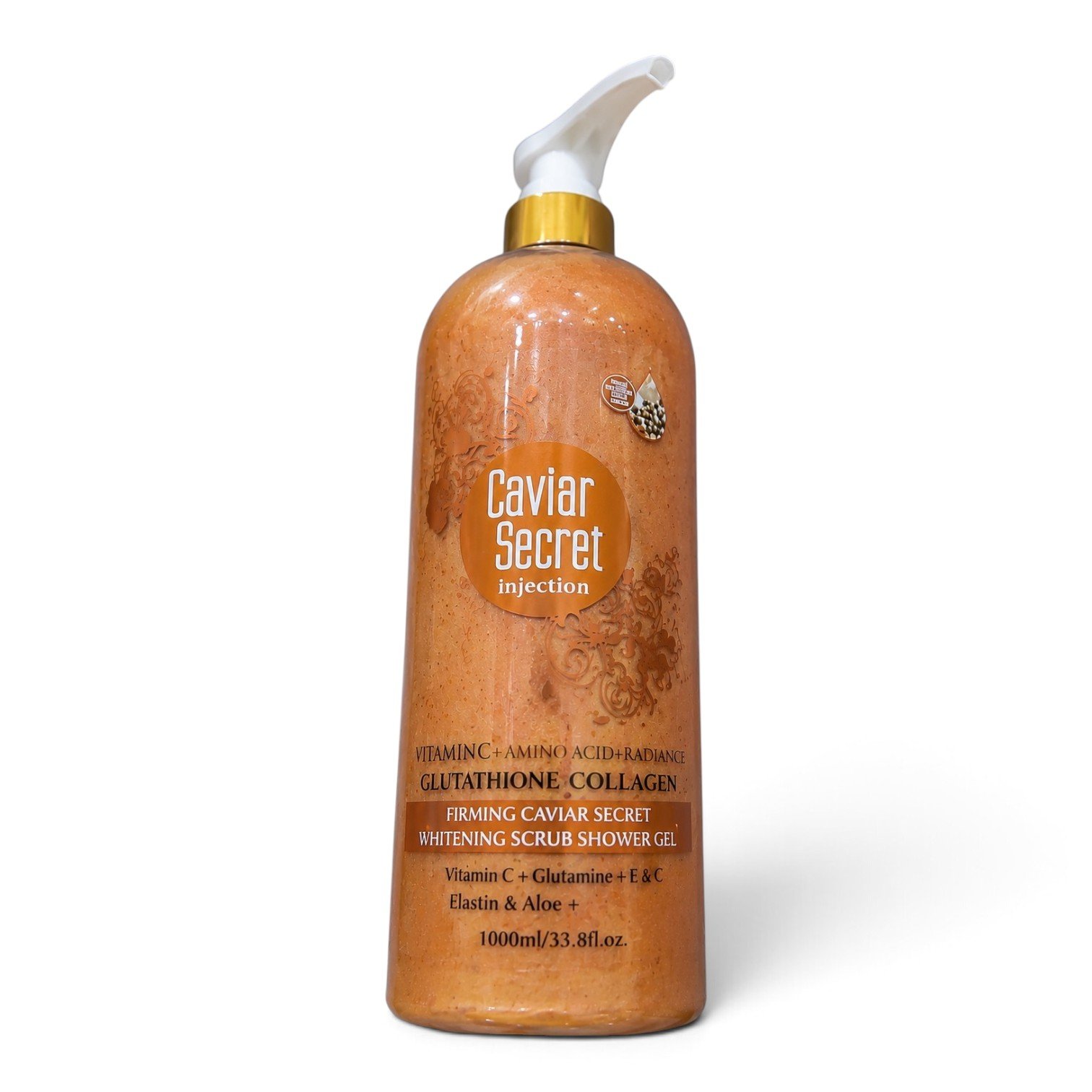 Caviar Secret Injection Firming Caviar Secret Whitening Scrub Shower Gel