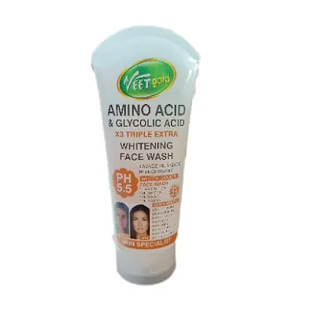 Veet Gold Amino Acid & Glycolic Acid Face Wash (200ml)