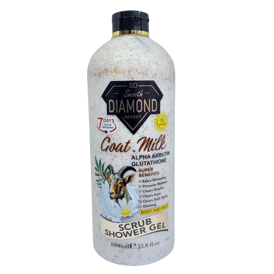 Smooth Diamond Goat Milk Scrub Shower Gel