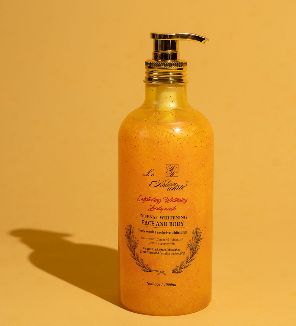 Le Asian White Exfoliating Whitening Body Wash