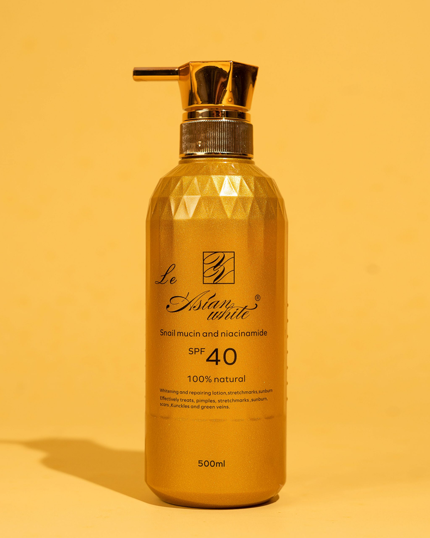 Le Asian White Snail Mucin & Niacinamide Body Lotion SPF 40