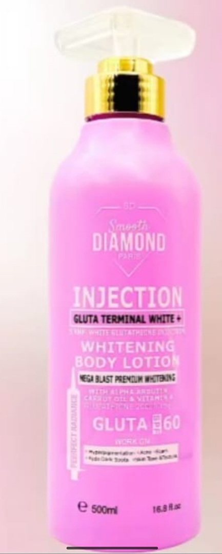 Smooth Diamond Paris Injection Gluta Terminal White Whitening Body Lotion