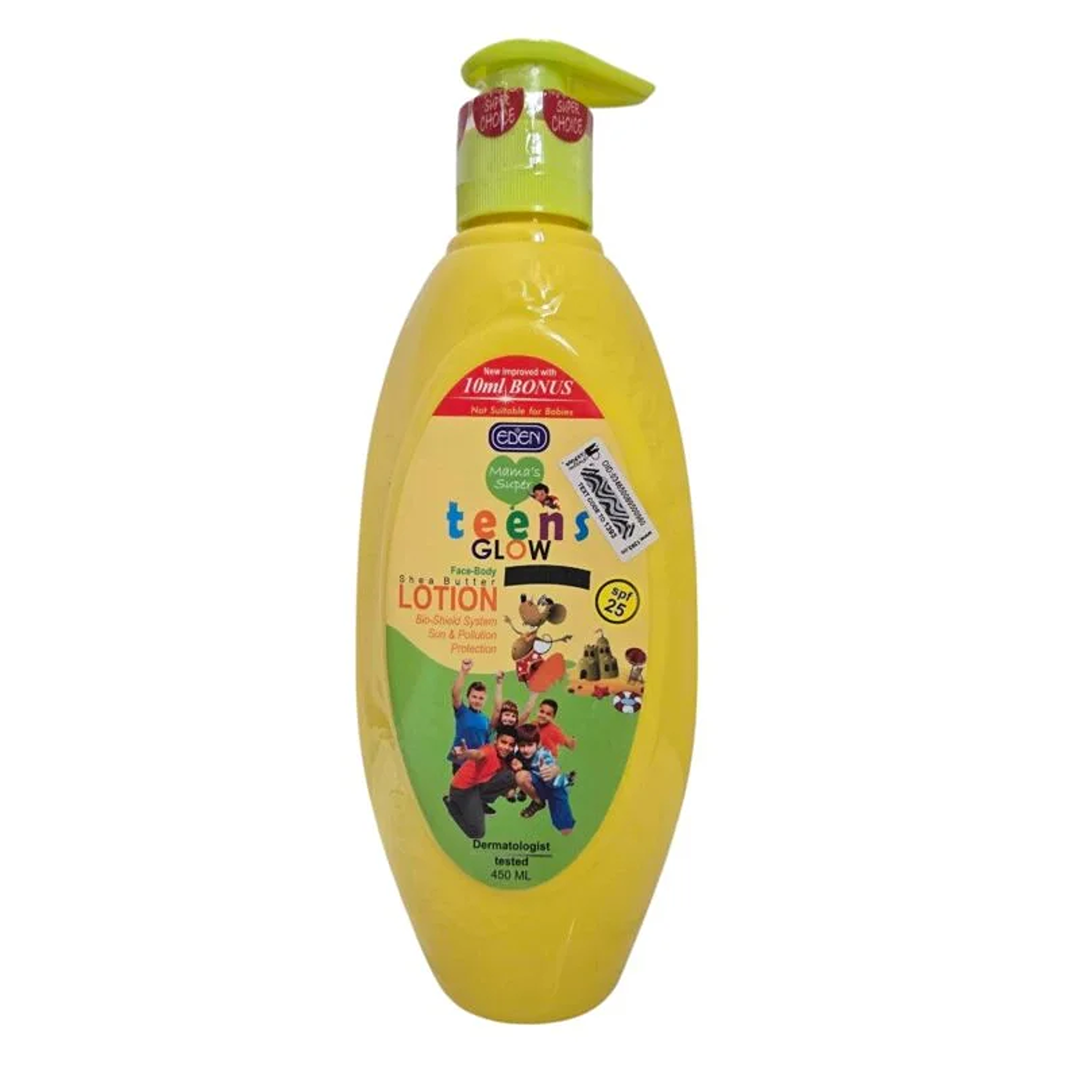 Eden Mama's Super Teens Glow Shea Butter Body Lotion