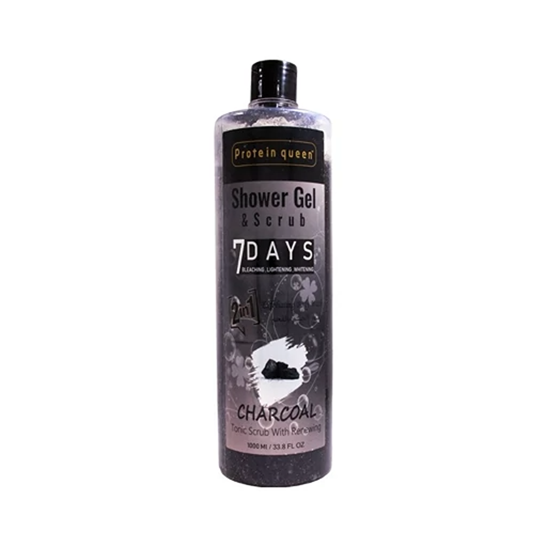 Protein Queen 24K Gold Shower Gel & Scrub (3-in-1 Exfoliating Body Wash)