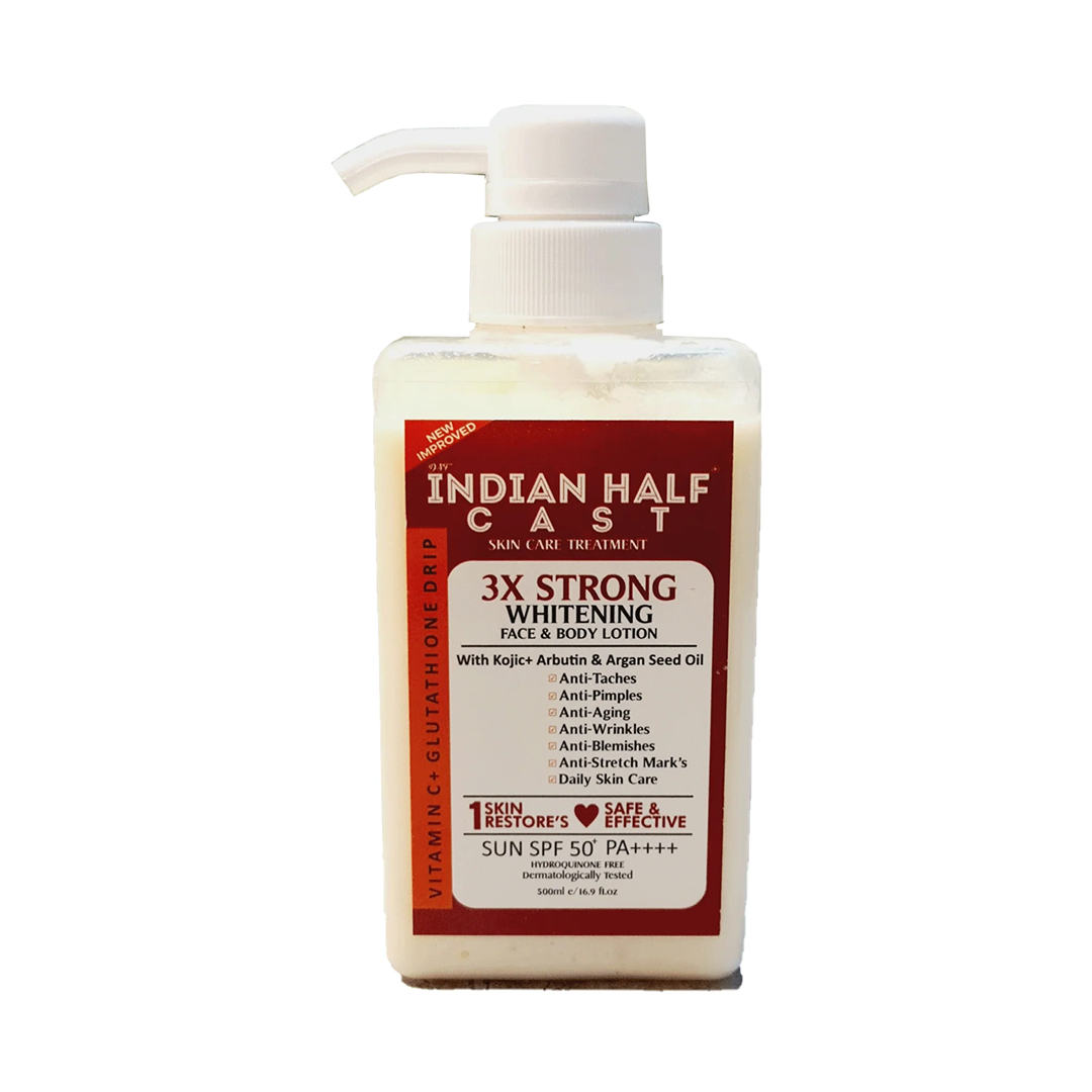 DSF Indian Half Cast 3X Strong Whitening Face & Body Lotion – 500ml