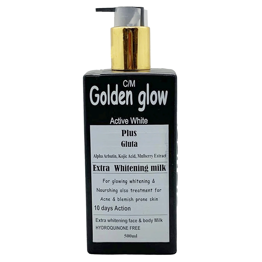 Golden Glow Active White Plus Gluta Extra Whitening Milk – 500ml
