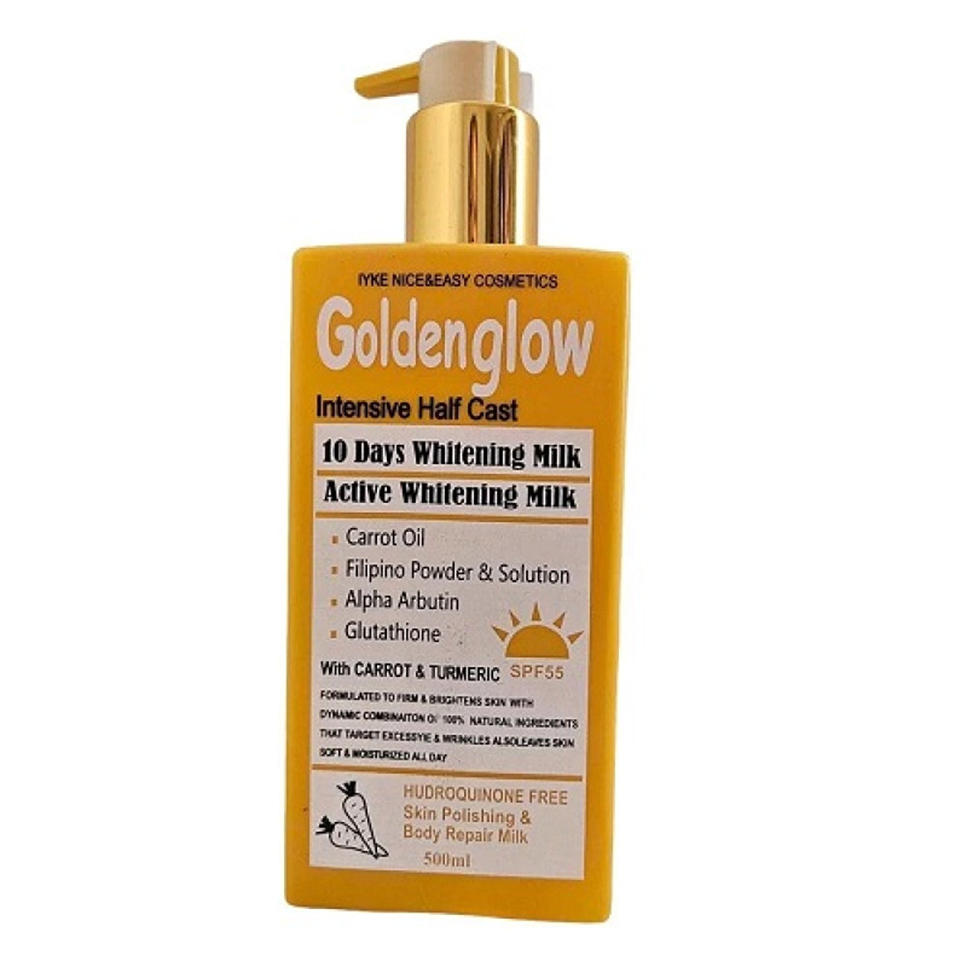 Golden Glow Intensive Half Cast 10 Days Active Whitening Milk – 500ml
