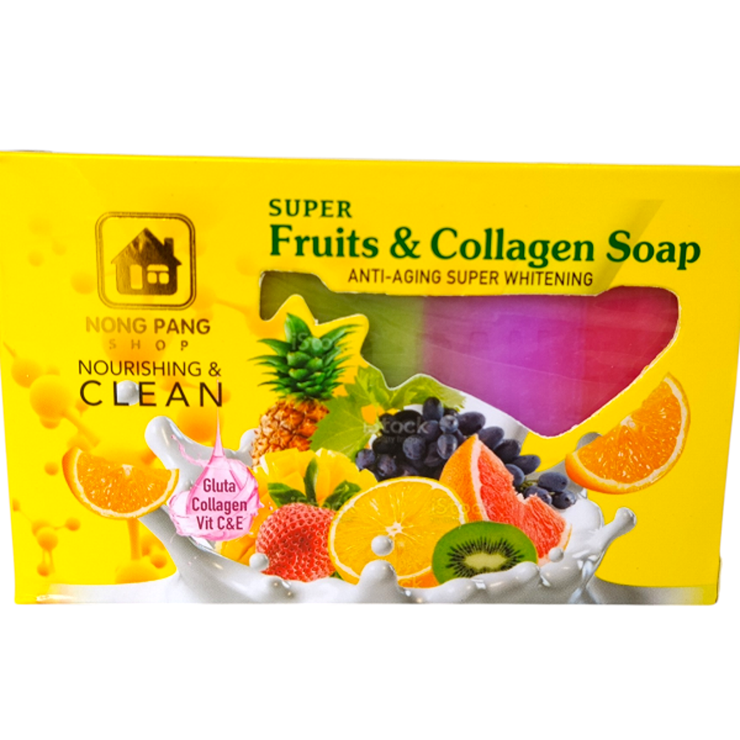 Nong Pang Super Fruits & Collagen Soap – 200g
