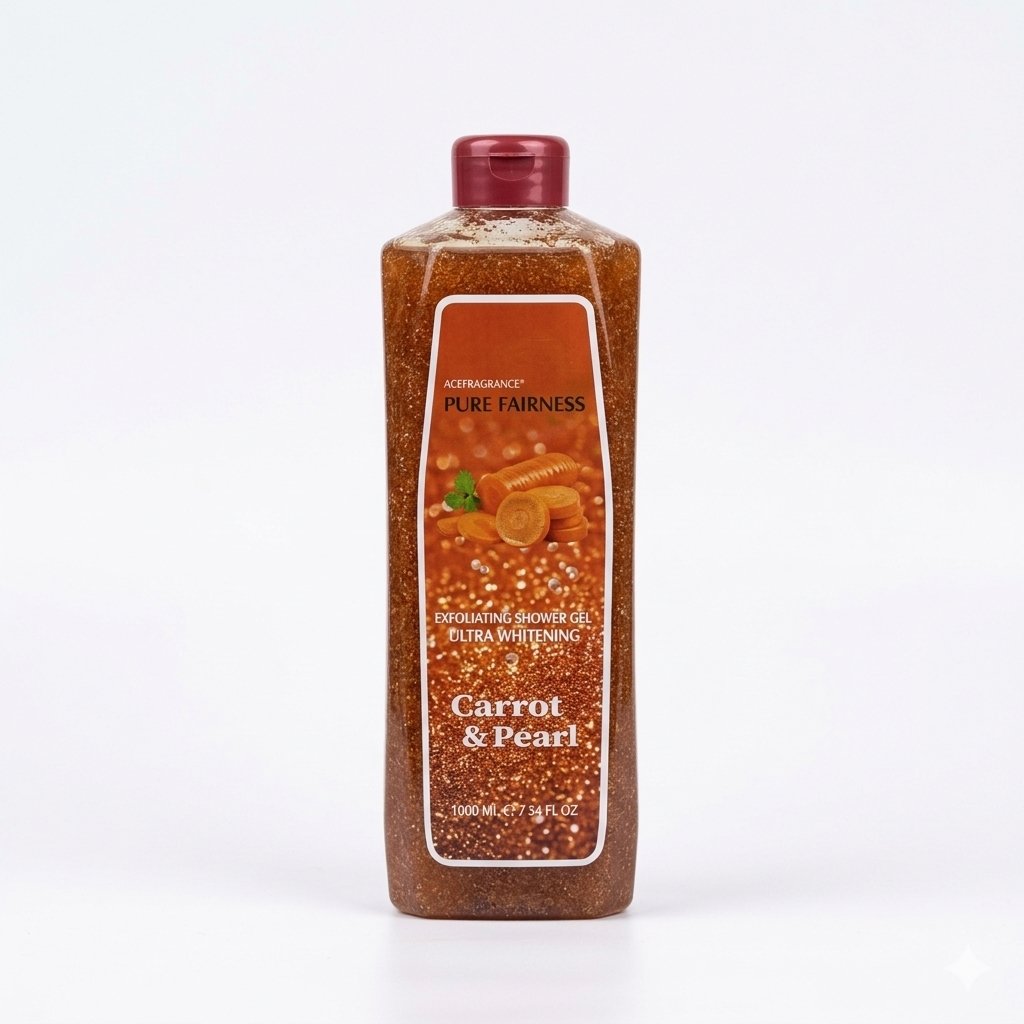 Carrot & Pearl Exfoliating Shower Gel